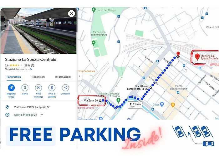 Lombardo's Family - Free Private Parking 700m From The Station! Апартаменты Специя